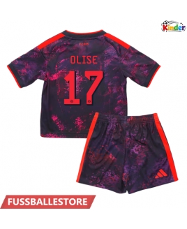 Günstige Bayern Munich Michael Olise #17 3rd trikot Kinder 2026-27 Kurzarm (+ Kurze Hosen)